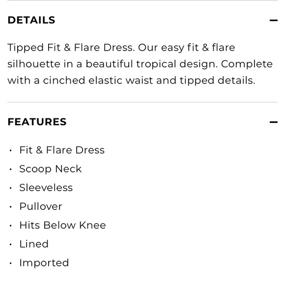 TROPICAL PANTHER TIPPED FIT FLARE DRESS SZ 6 cotton lined pockets midi - Picture 12 of 13